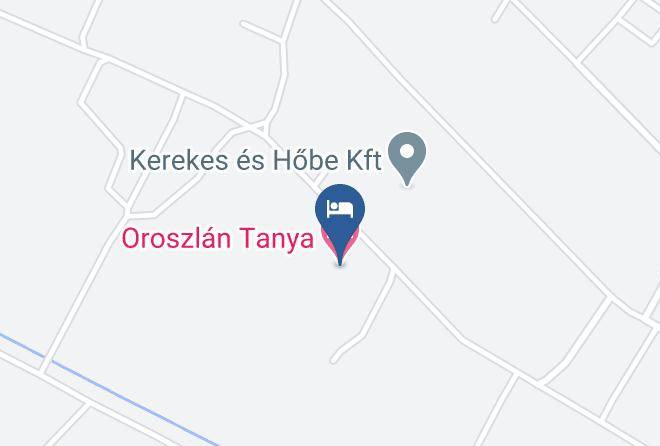 Nagykoros - Oroszlan Tanya Maps