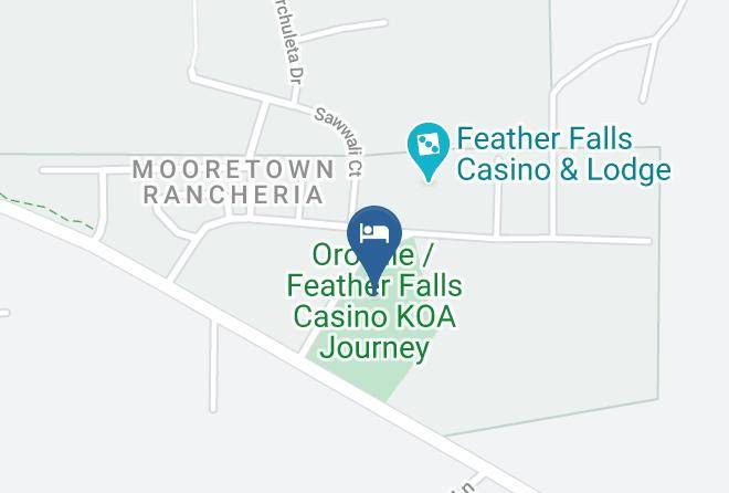 Butte - Oroville Feather Falls Casino Koa Journey Maps