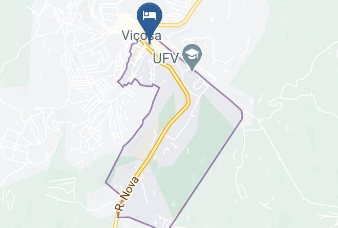 Vicosa - Orquidea Hotel Maps