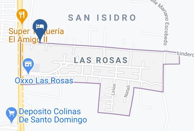 City Centre - Orquideas Autohotel Maps