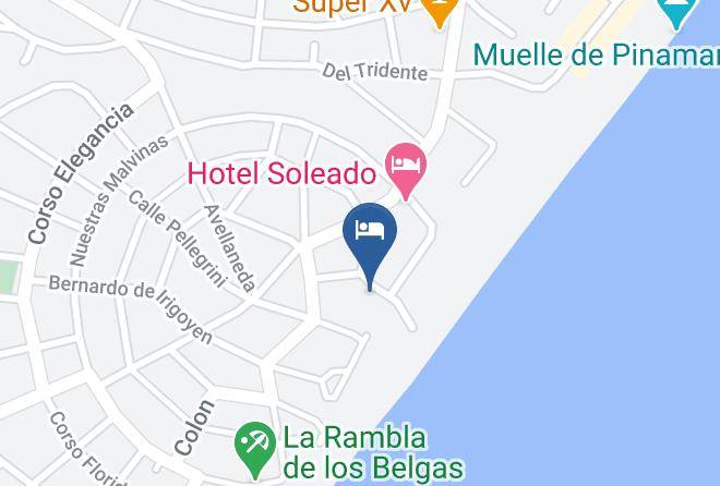 Pinamar - Orquideas Del Mar Maps