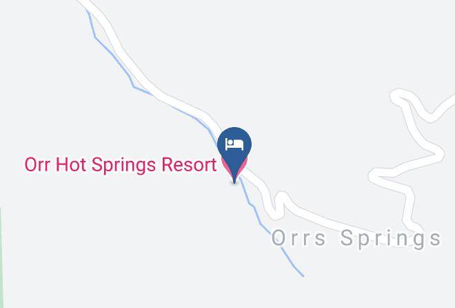 Mendocino - Orr Hot Springs Resort Maps