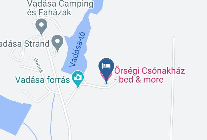 Hegyhatszentjakab - Orsegi Csonakhaz Bed & More Maps