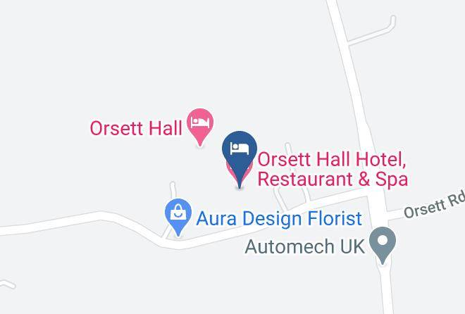 Thurrock - Orsett Hall Hotel Restaurant & Spa Maps