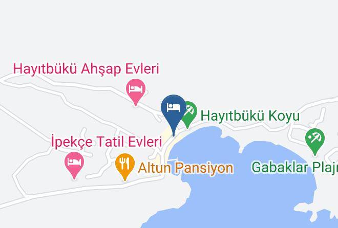 Mugla - Ortam Restaurant & Pansiyon Maps