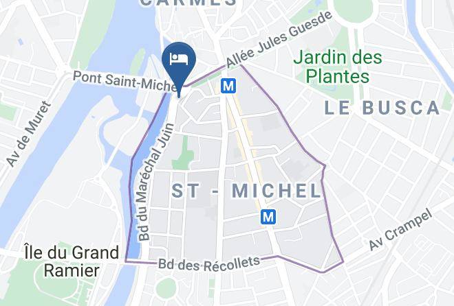 Haute Garonne - Ortus Hotel Maps