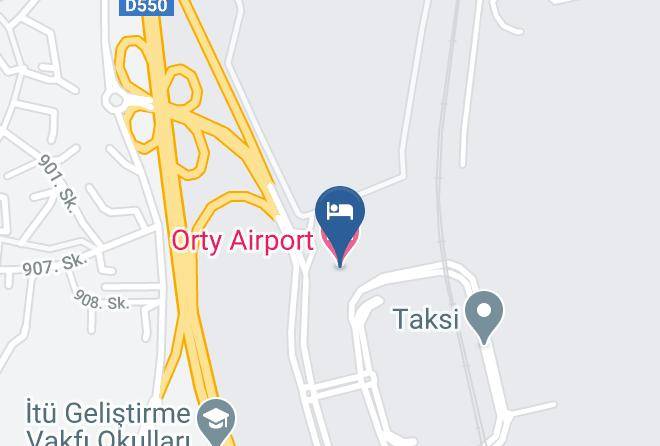 Gaziemir - Orty Airport Hotel Maps