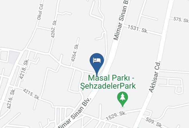 Sehzadeler - Orucoglu Oreko Otel Maps