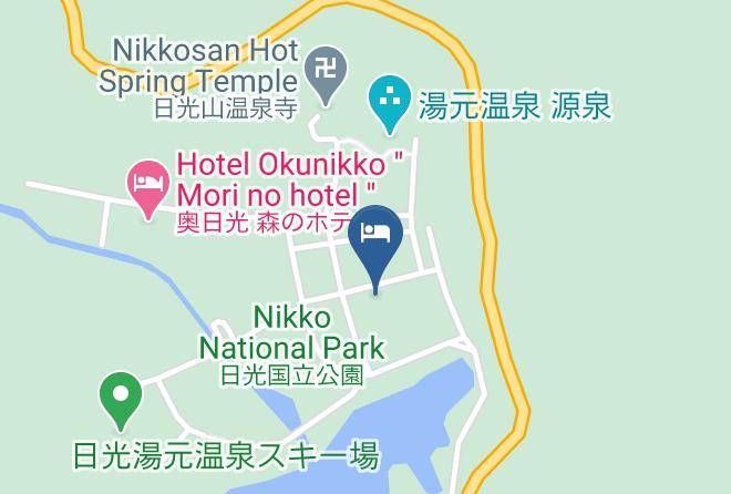 Nikko City - Oruri Sanso Okunikko Yumoto Onsen Maps