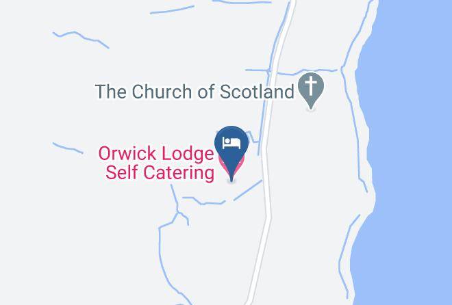 Shetland Islands - Orwick Lodge Self Catering Maps