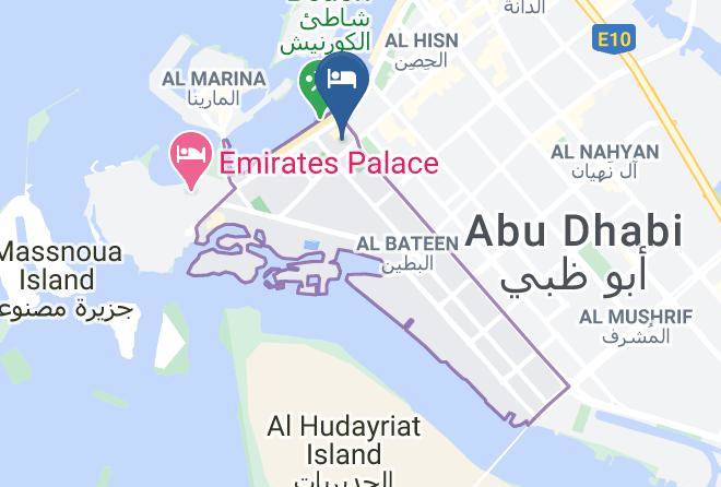 Abu Dhabi - Oryx Hotel Maps