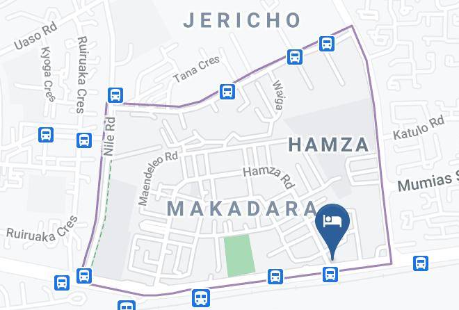 Nairobi - Oryx Hotel Maps