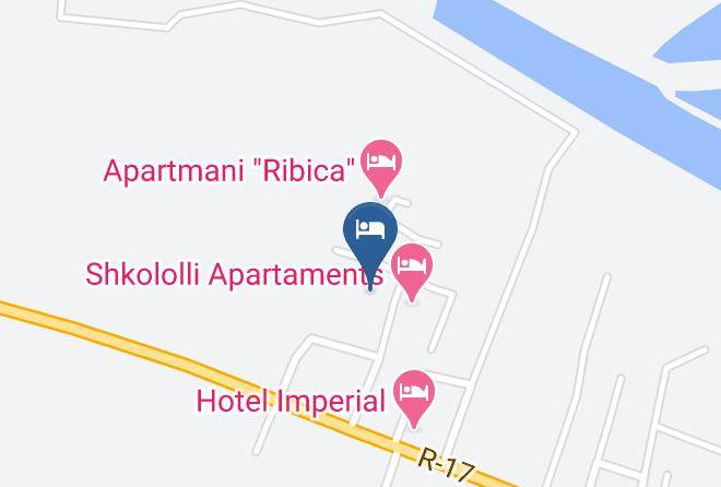 Ulcinj - Osa Holidays Maps