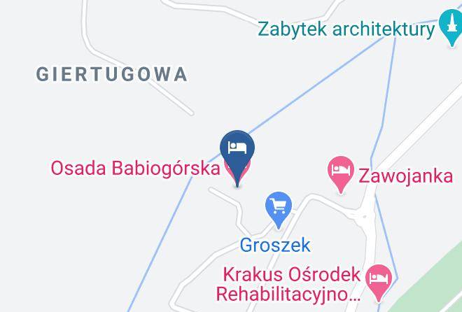 Osada Babiogorska Map