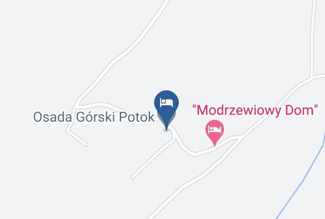 Osada Gorski Potok Map