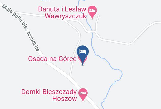 Bieszczadynty - Osada Na Gorce Maps