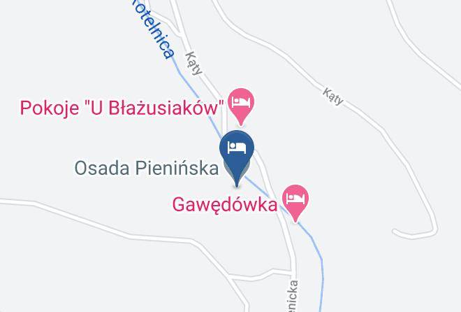 Nowotarski - Osada Pieninska Maps