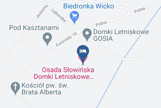 Leborski - Osada Slowinska Domki Letniskowe Noclegi Pokoje Maps