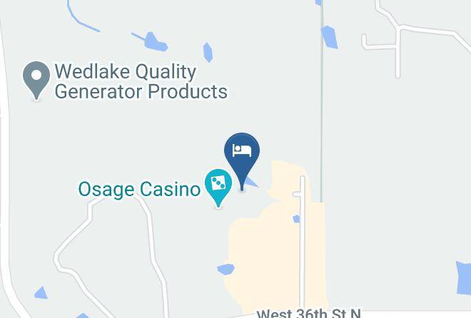Osage - Osage Casino Downtown Tulsa Maps
