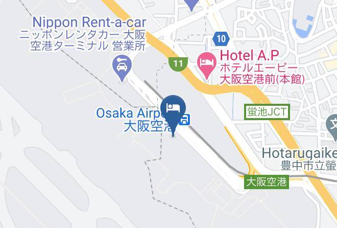 Toyonaka City - Osaka Airterminal Hotel Maps