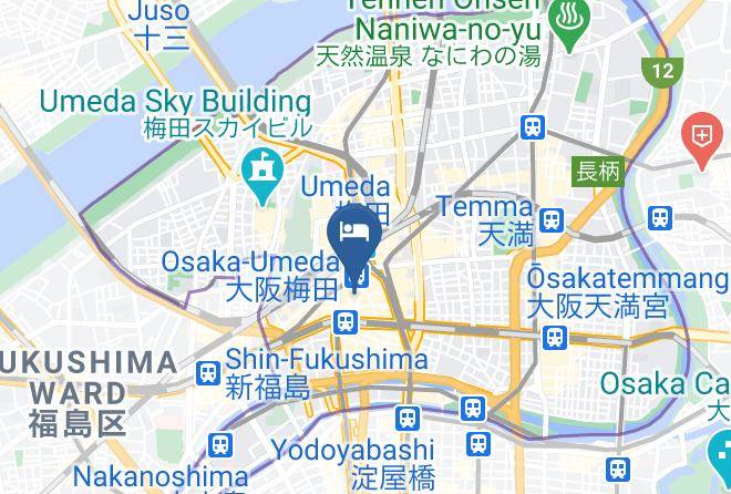 Osaka City Kita Ward - Osaka Dai Ichi Hotel Maps