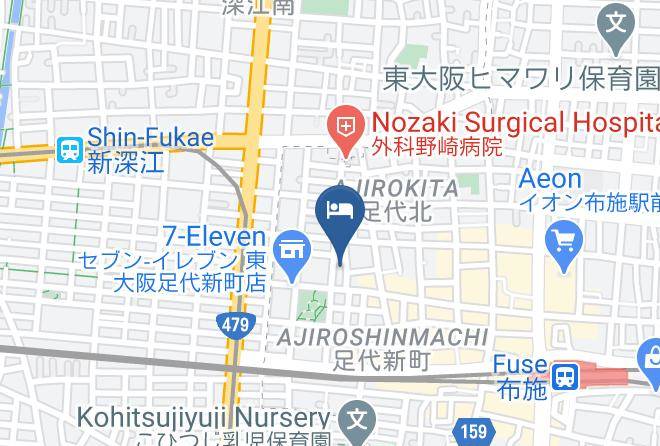 Higashiosaka City - Osaka Grand Hotel Maps