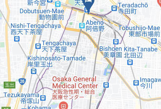 Osaka City Abeno Ward - Osaka Marriott Miyako Hotel Maps