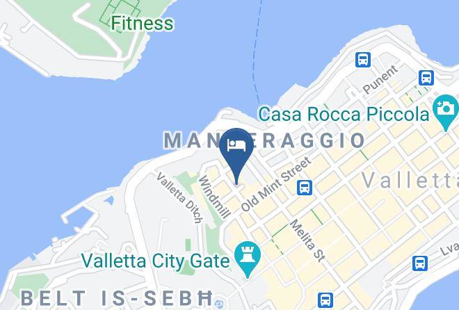 Valletta - Osborne Hotel Maps