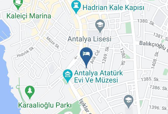Muratpasa - Oscar Pansiyon Maps