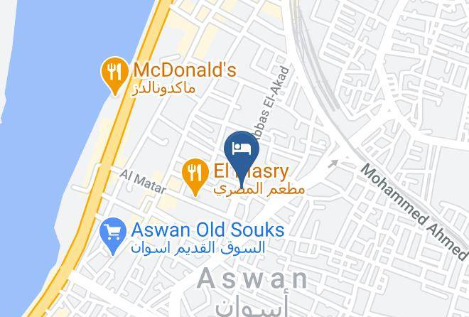 Aswan - Oscar Hotel Maps