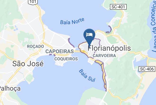 Florianopolis - Hotel Floph Maps