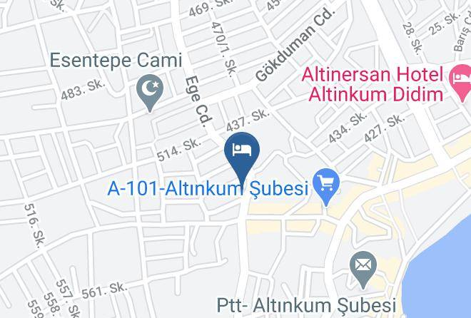 Didim - Oscar Otel Maps