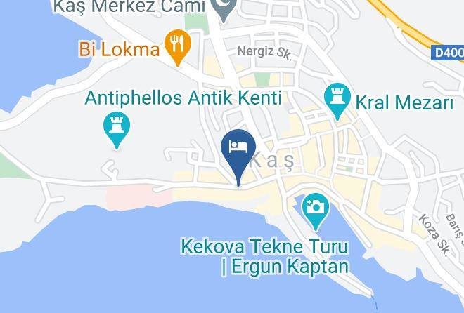 Kas - Oscar Hotel Kas Maps