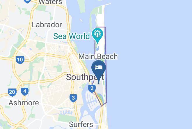 Gold Coast - Oscar On Main Resort Maps