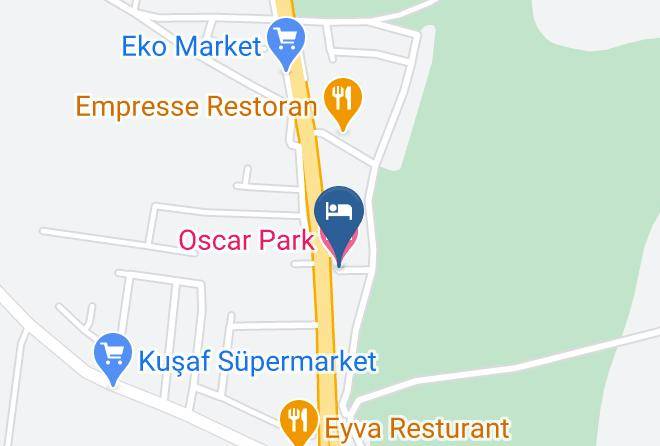 Yenibogazici - Oscar Park Hotel Maps