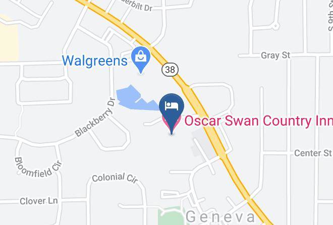 Kane - Oscar Swan Country Inn Maps