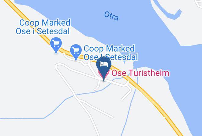 Bygland - Ose Turistheim Maps