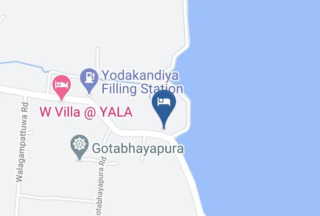 Galle - Oshan Guest & Restaurant Maps