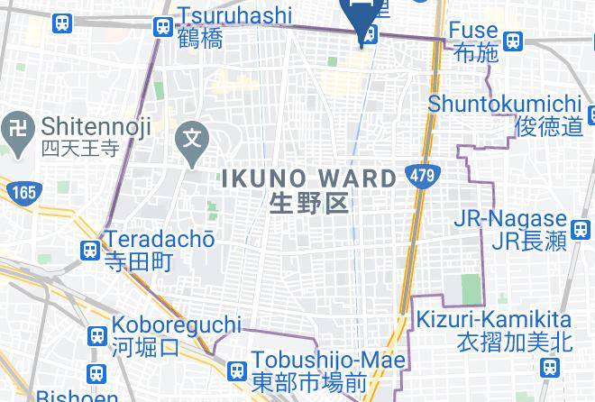 Osaka City Ikuno Ward - Oshiteruya Maps