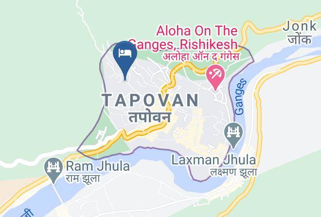 Rishikesh - Osho Vision Rishikesh Meditation Yoga Center Maps