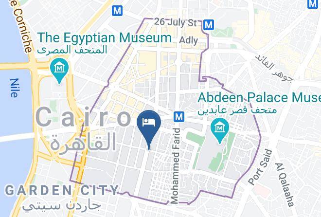 Cairo - Osiris Hotel Maps