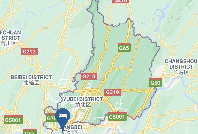 Yubei District - Oslin Hotel Maps
