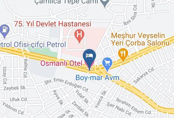 Boyabat - Osmanli Otel Maps