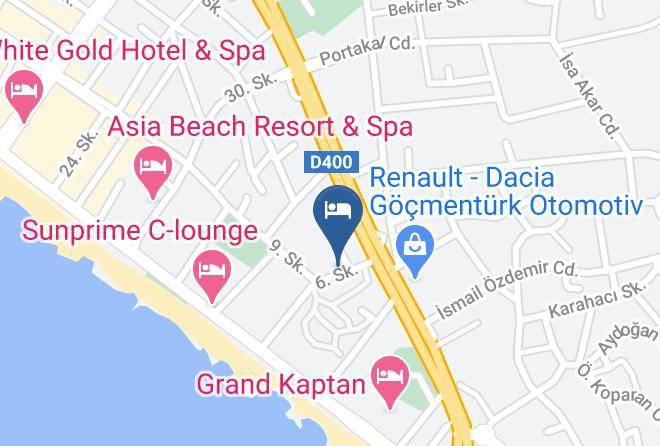 Alanya - Osmanli Sarayi Maps