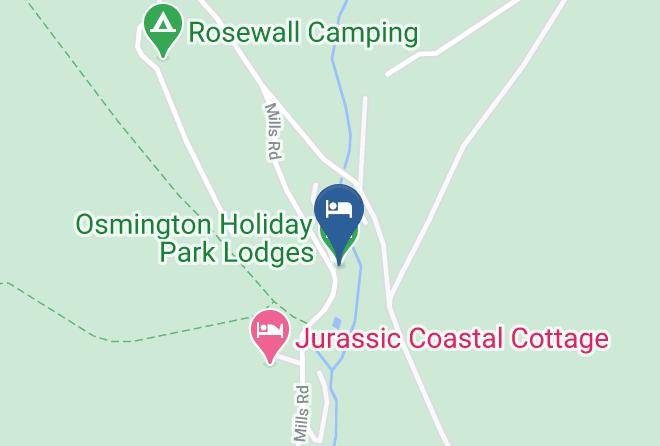Dorset - Osmington Holiday Park Lodges Maps