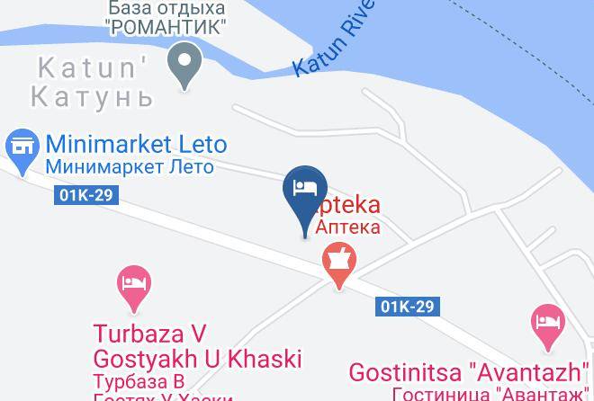 Altaysky District - Osobnyachok Maps
