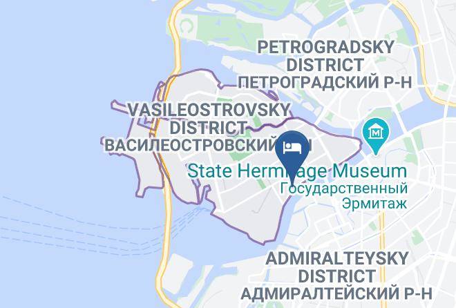 Saint Petersburg - Osobnyak A P Bryullova Maps
