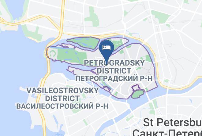 Saint Petersburg - Osobnyak Glukhovskogo Maps