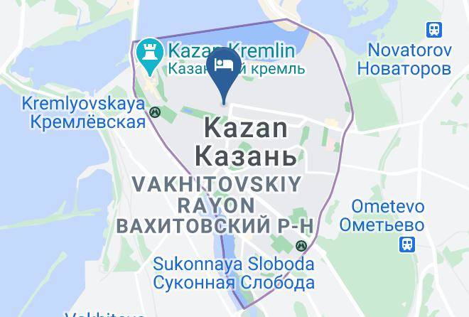 Kazan - Osobnyak Na Teatralnoy Maps