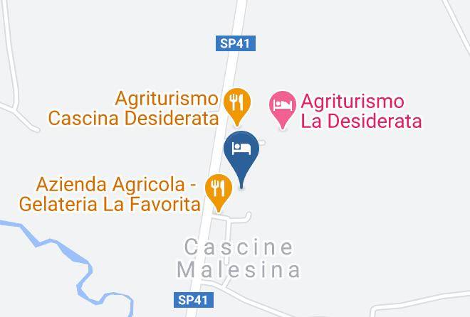 Ospitalita Rurale La Svizzera Map